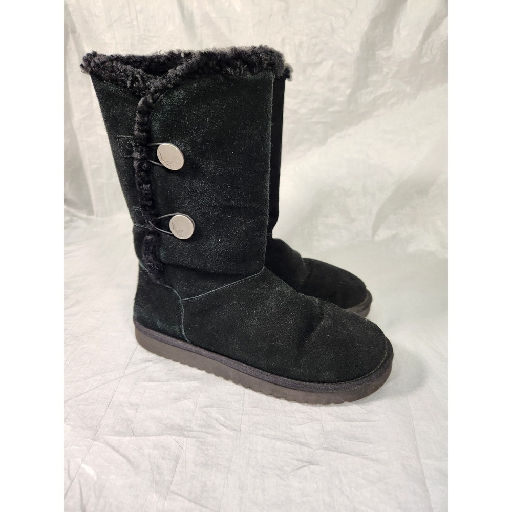 Koolaburra By UGG Women's Kinslei Tall Boot 9 Black Suede